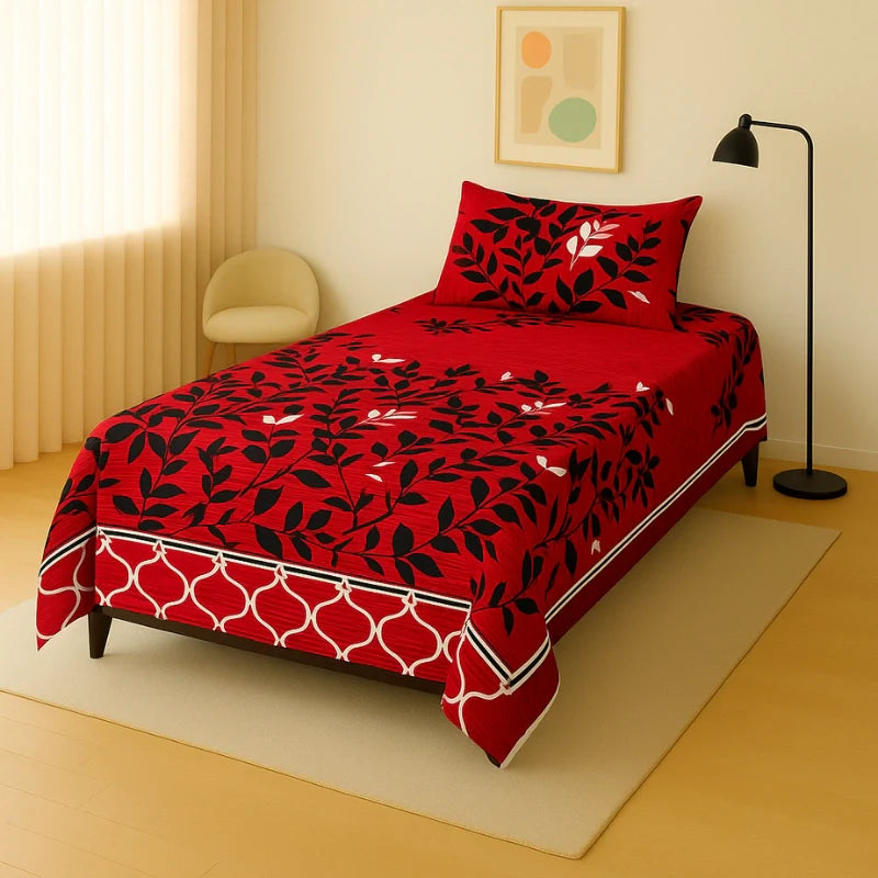 FIREGLOW SINGLE BEDSHEET SET